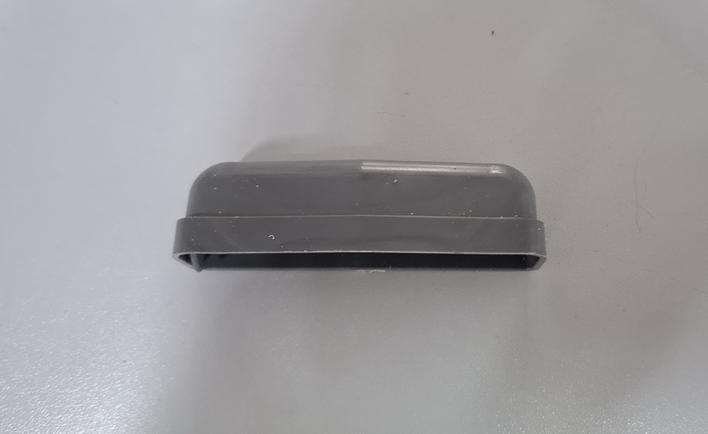 KAPA ZA LETVICU RAVNA ANTRACIT PL 75MM